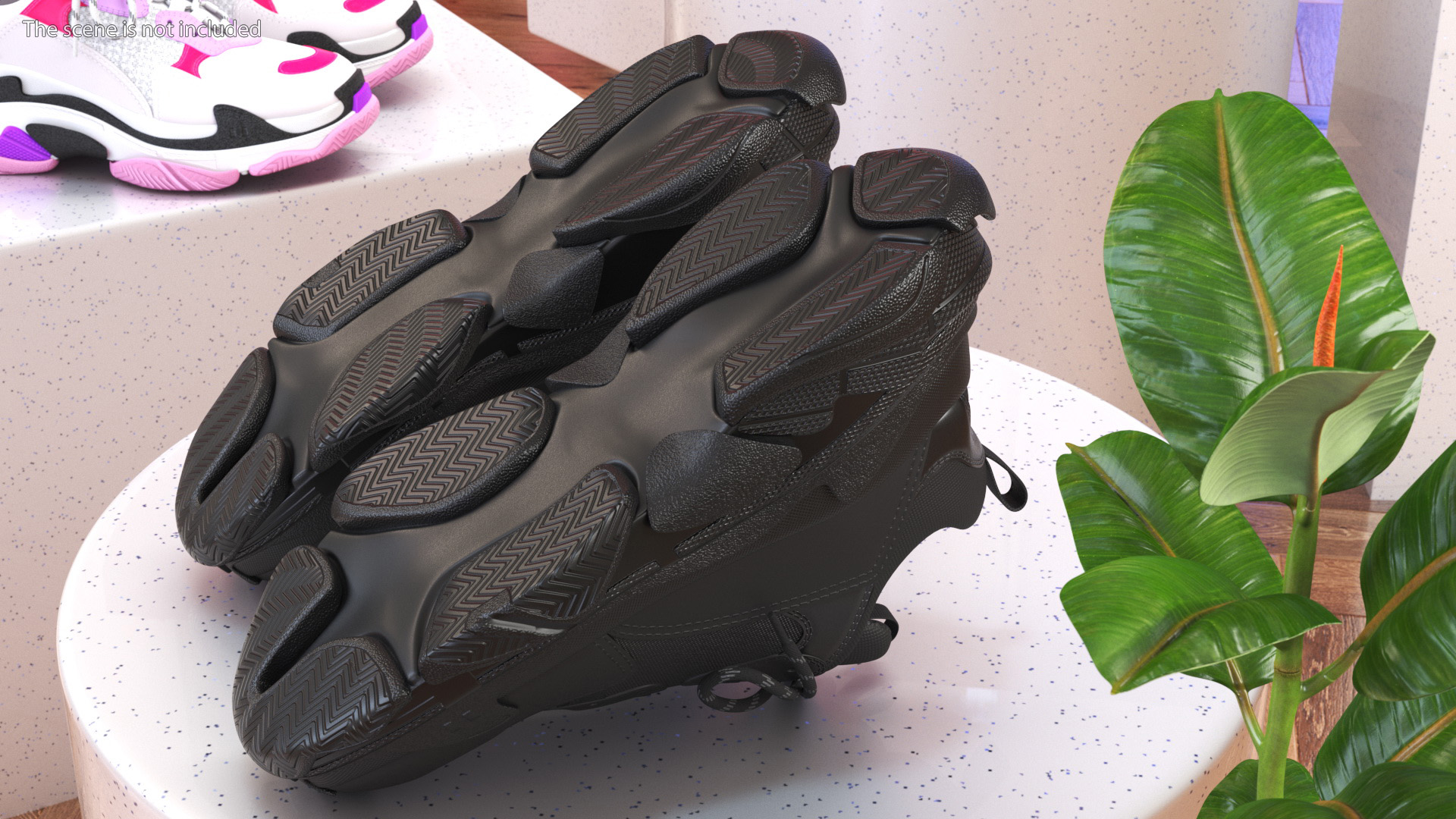 Sneakers Black 3D model