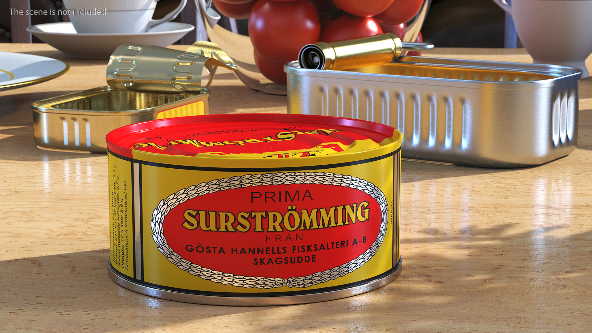 3D Tin with Surstromming Fish 475g