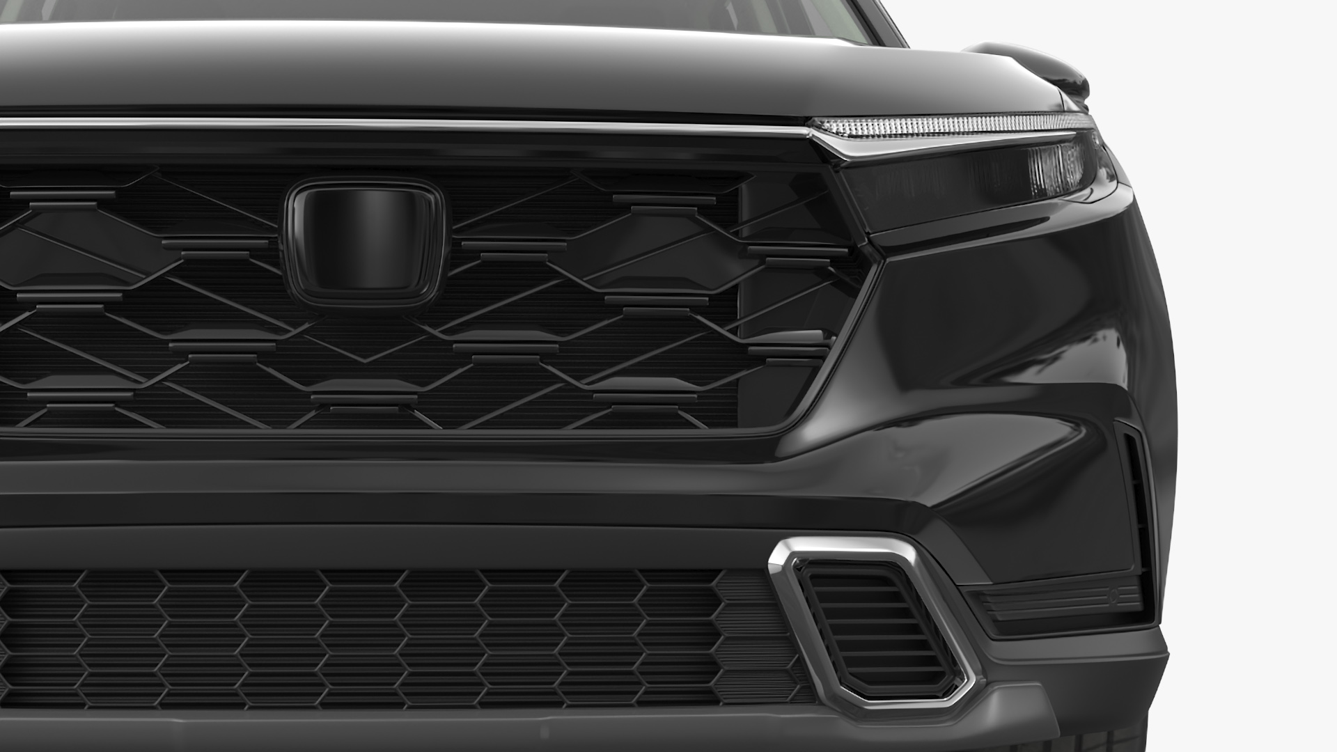 Vehicle Black Simplified 3D model