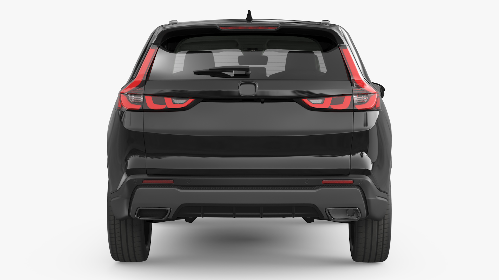 Vehicle Black Simplified 3D model
