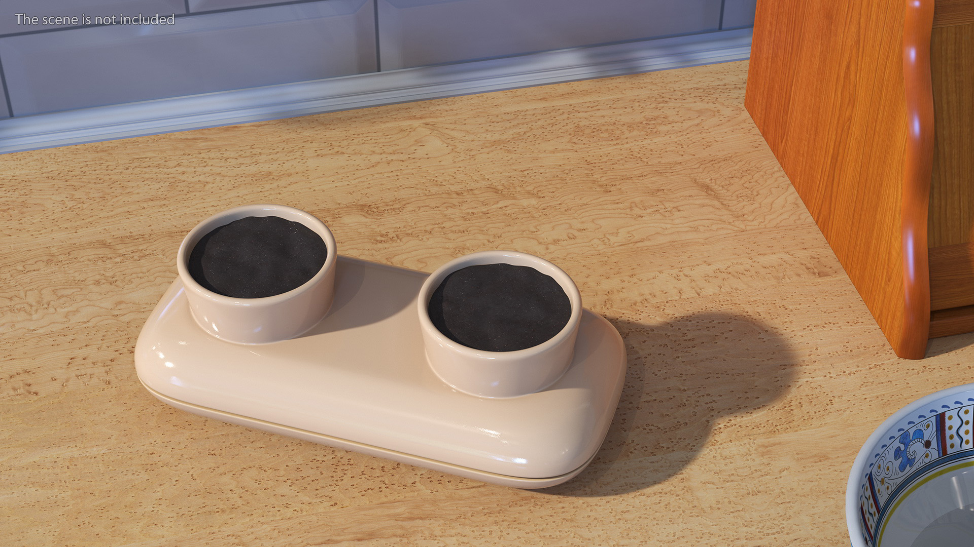 3D model Sagaform Double Herb Pot Beige