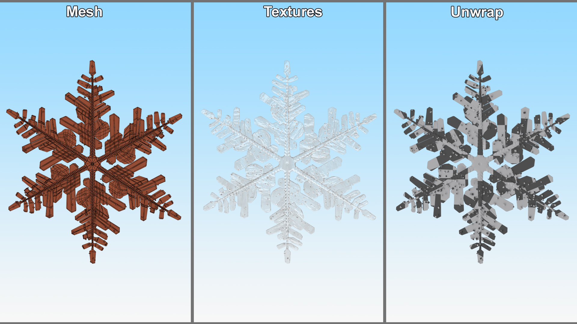 3D Ice Crystal