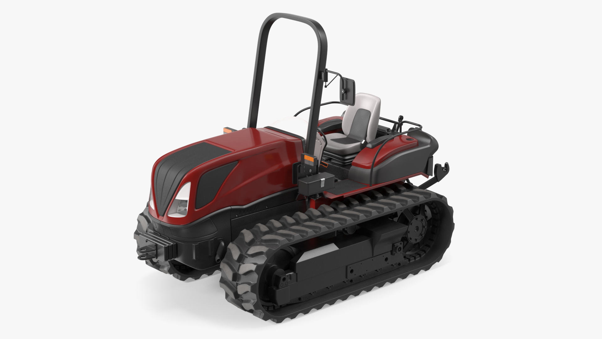 Tracked Tractor New 3D model