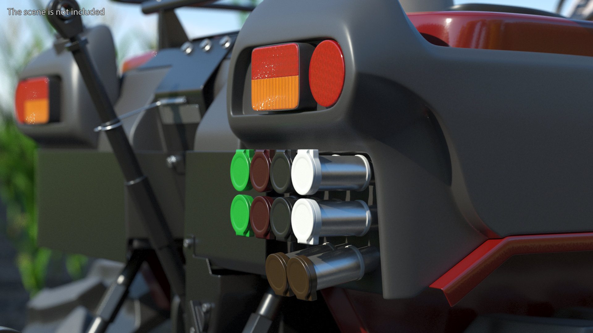 Tracked Tractor New 3D model