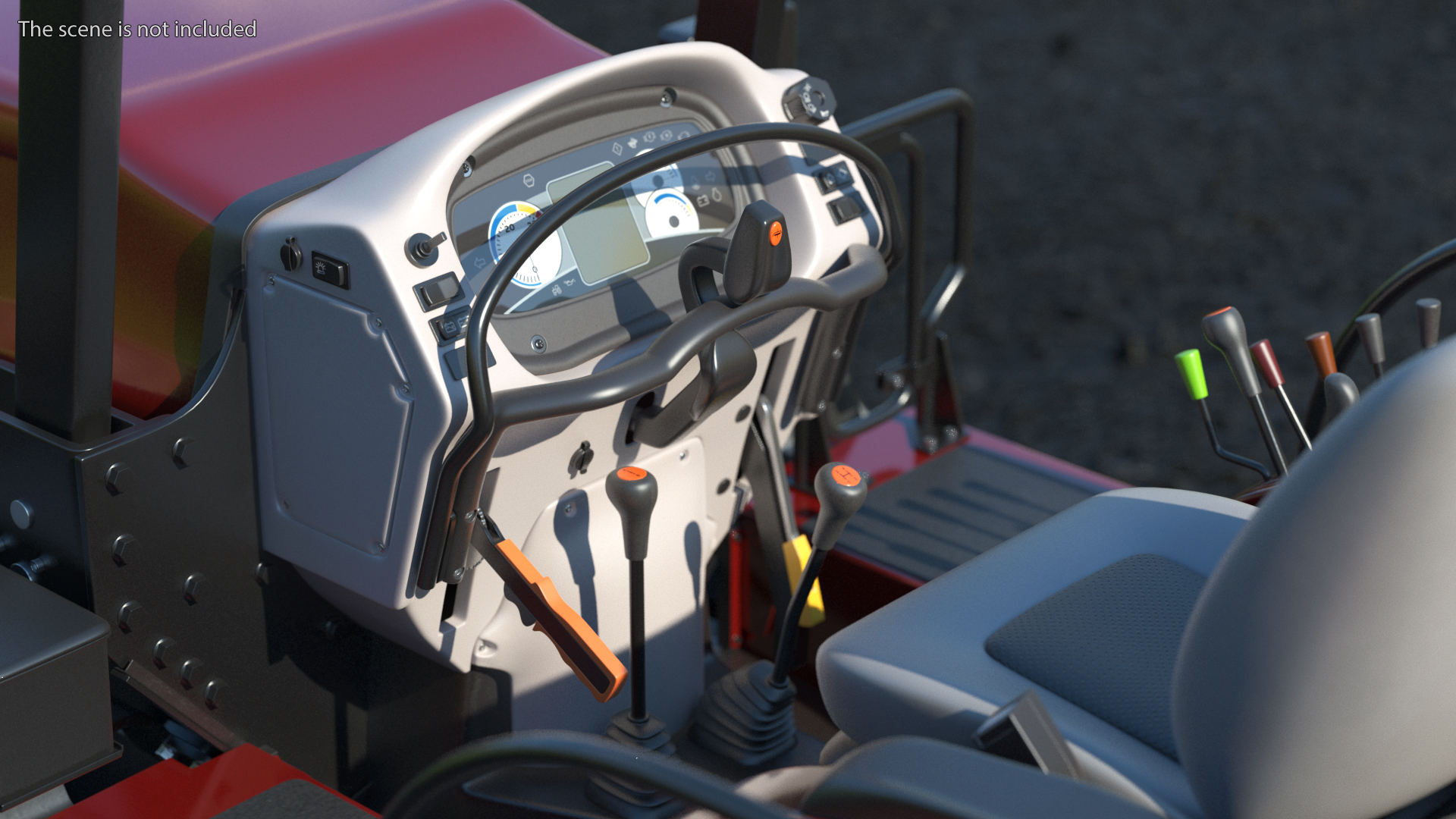 Tracked Tractor New 3D model