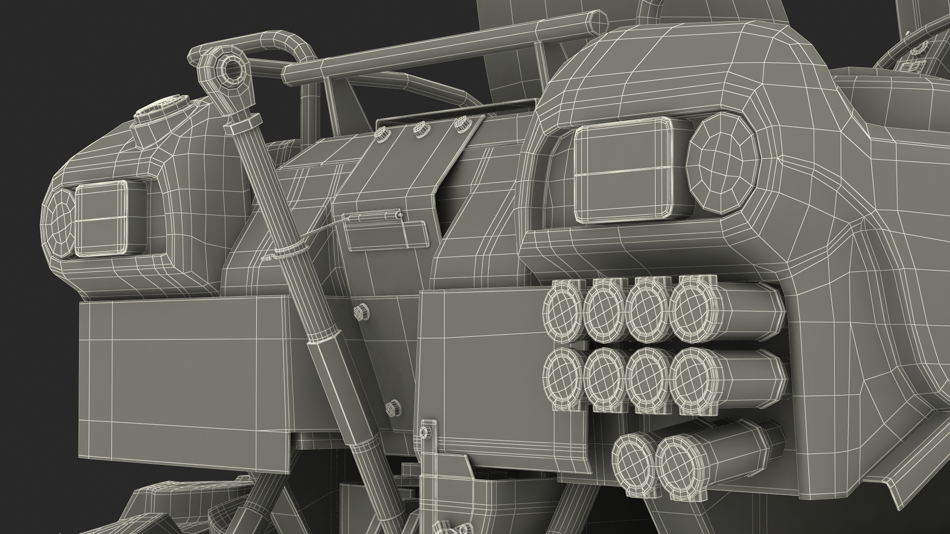 Tracked Tractor New 3D model