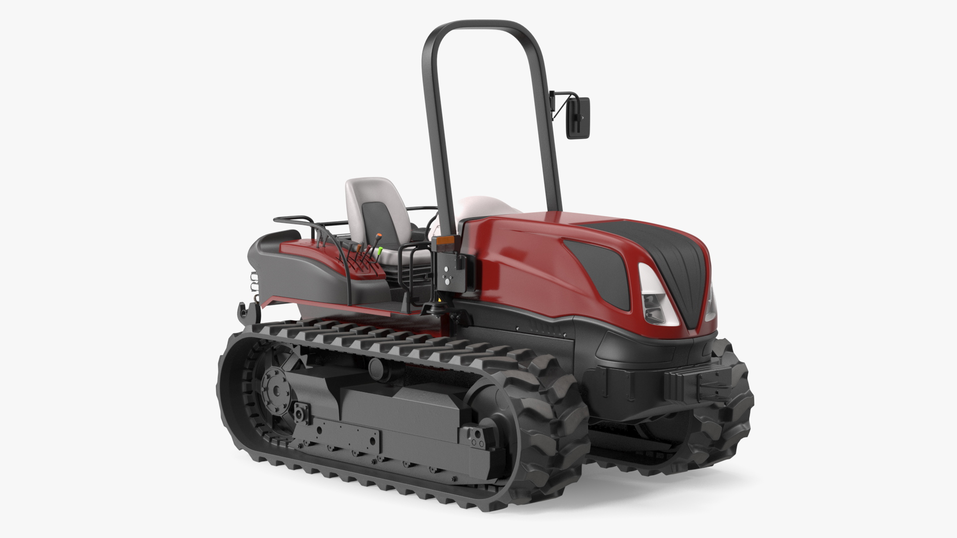 Tracked Tractor New 3D model
