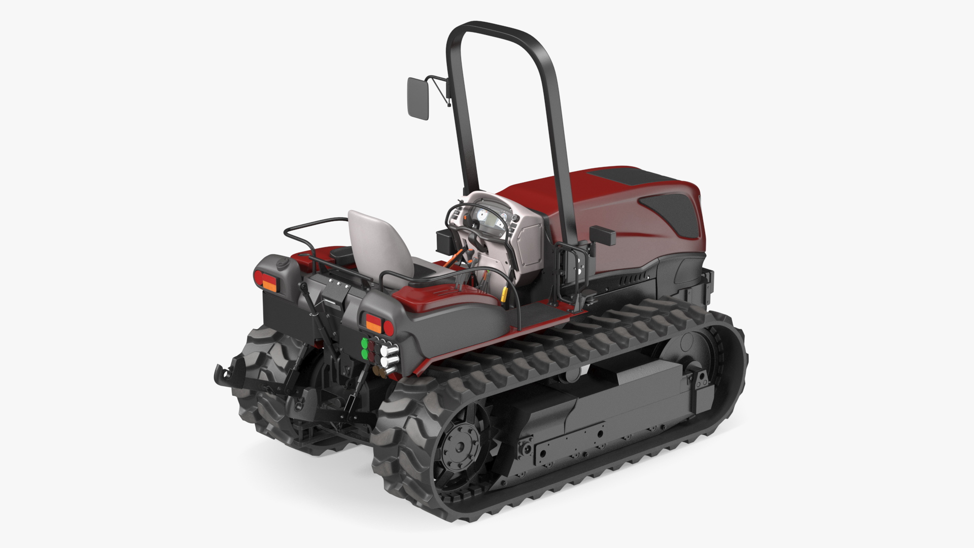 Tracked Tractor New 3D model