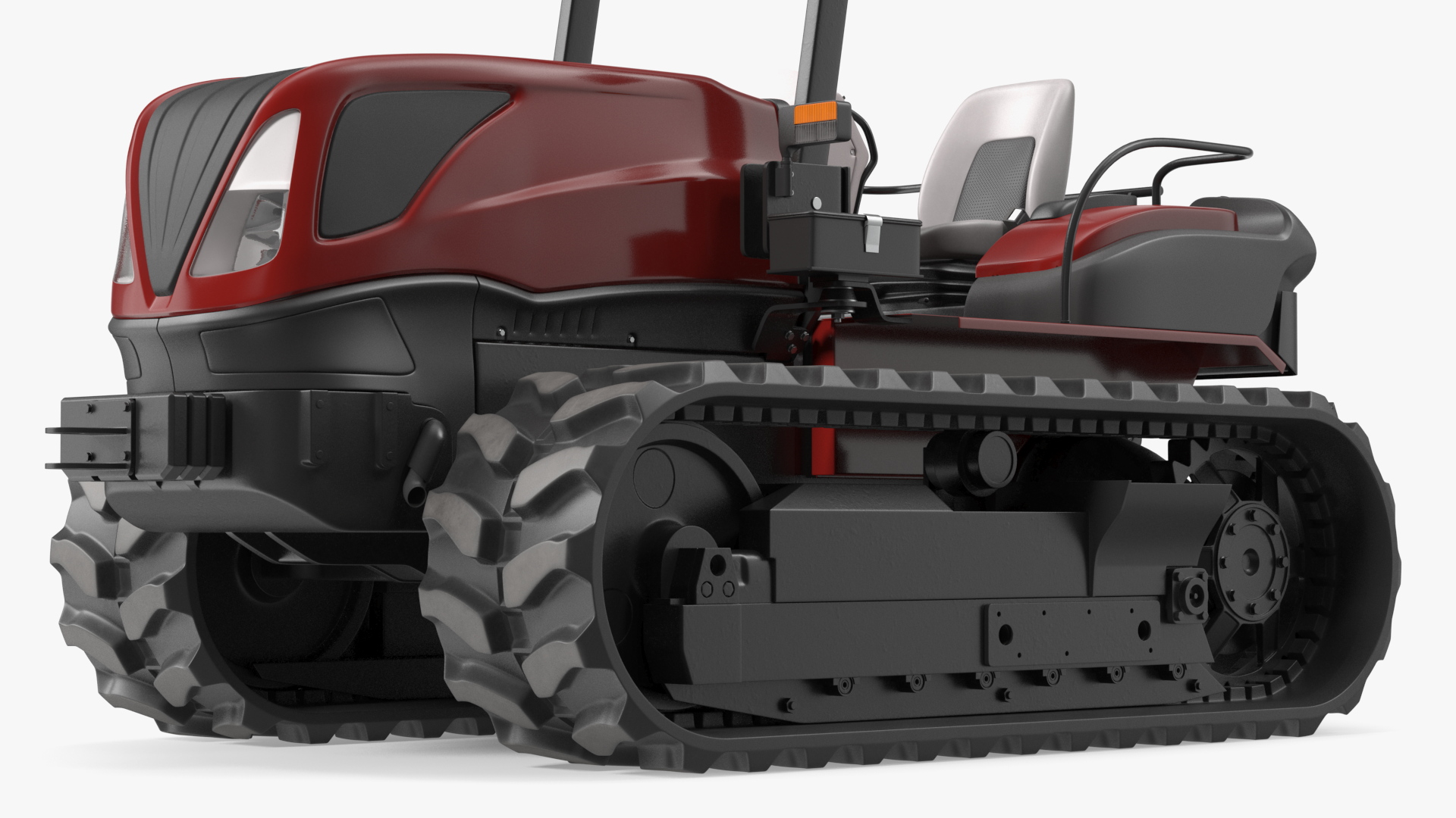 Tracked Tractor New 3D model