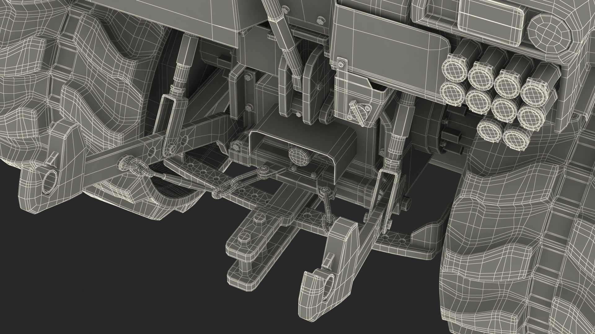 Tracked Tractor New 3D model
