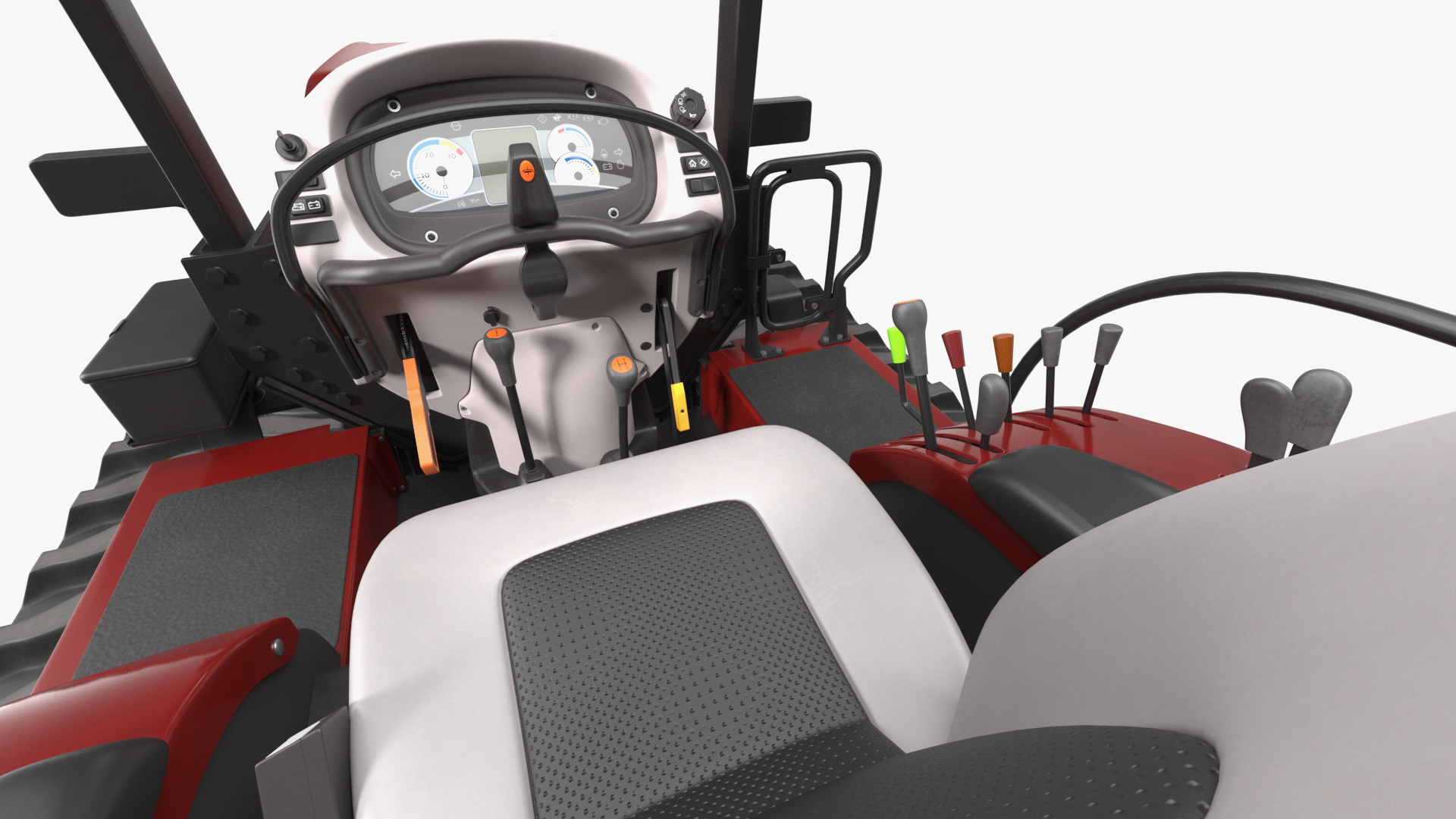 Tracked Tractor New 3D model