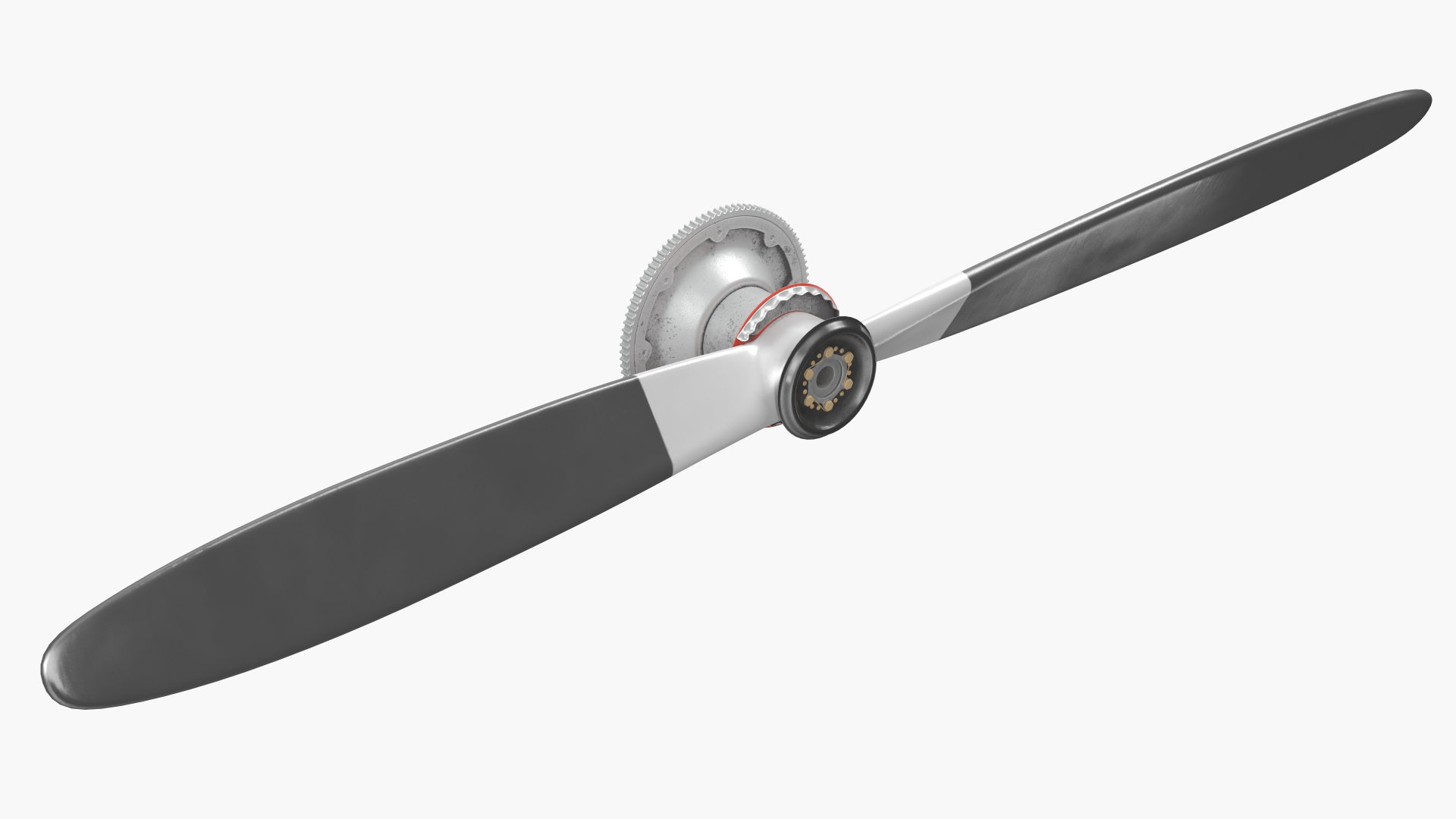 Airplane Propeller Two Blades 3D model