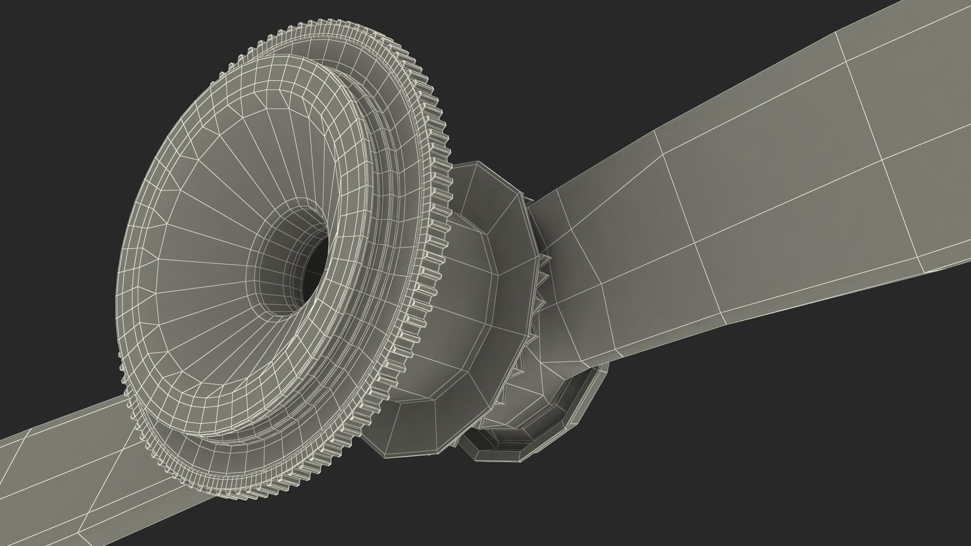 Airplane Propeller Two Blades 3D model