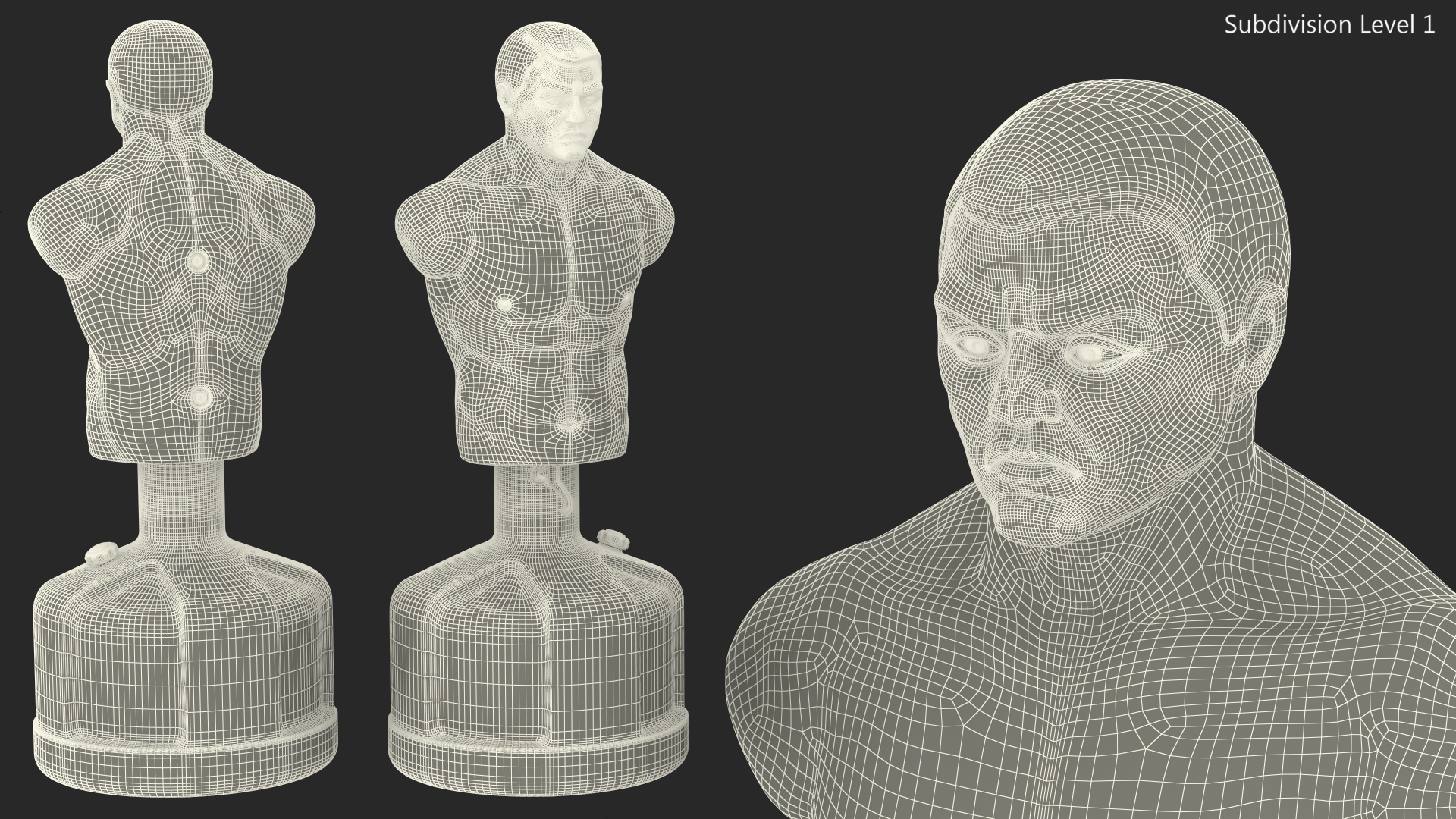 3D model Century Bob Body Opponent Training Dummy