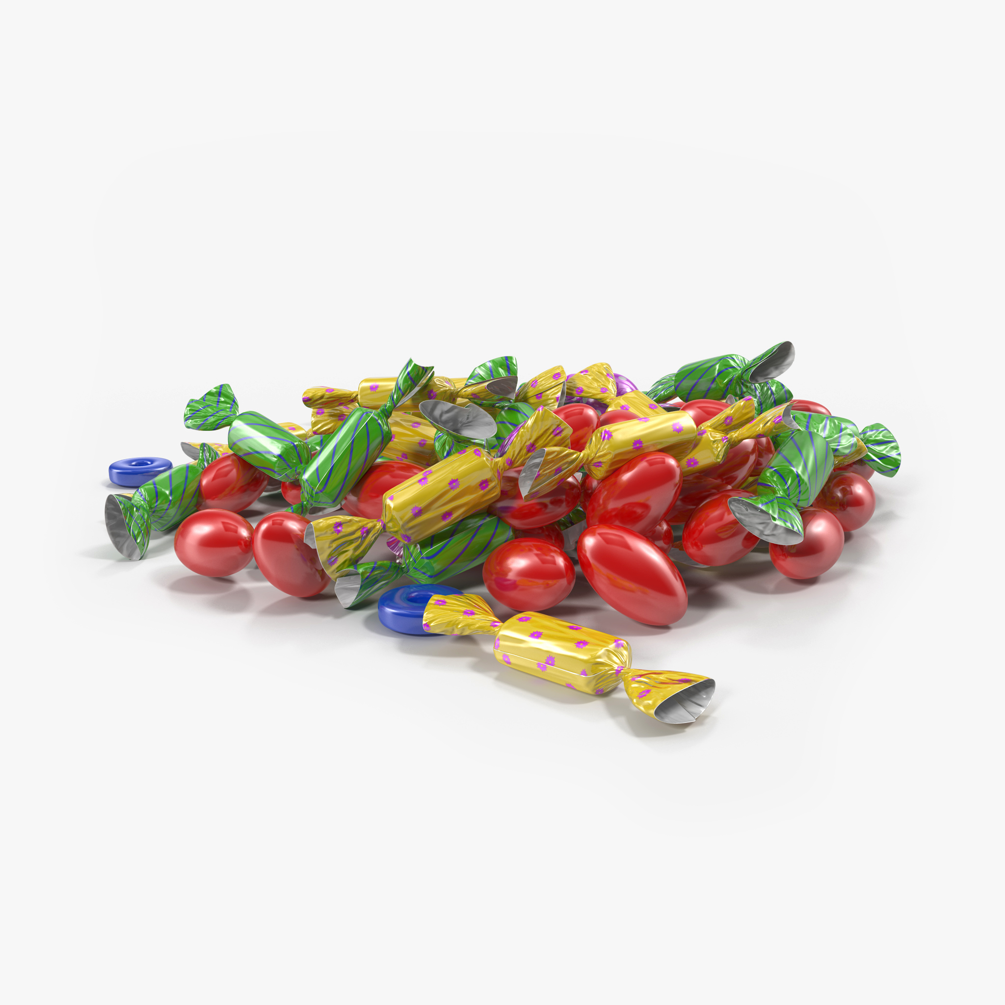 Colorful Candy Pile