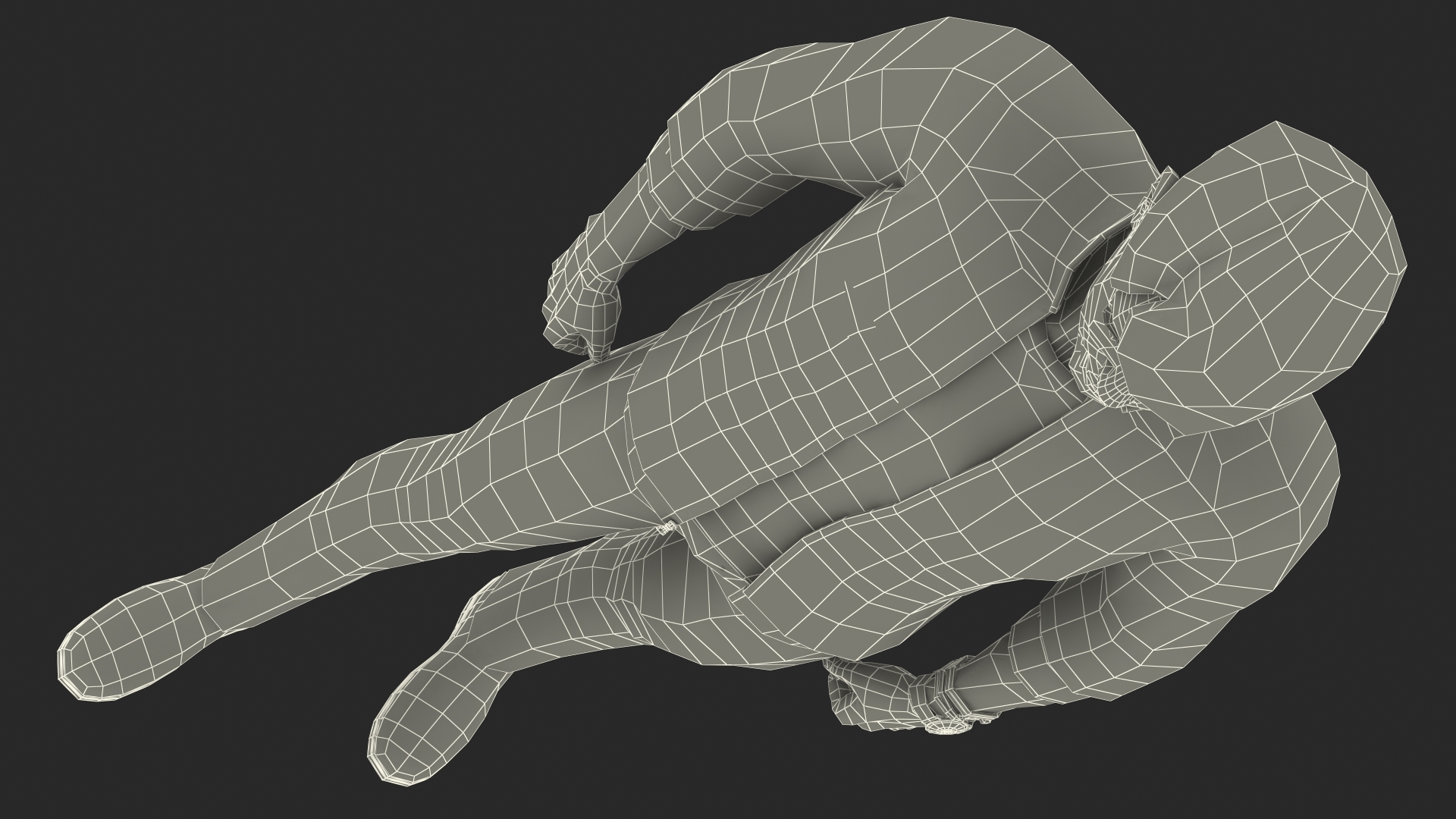 3D model Teenage Boy Street Clothes Standing Pose