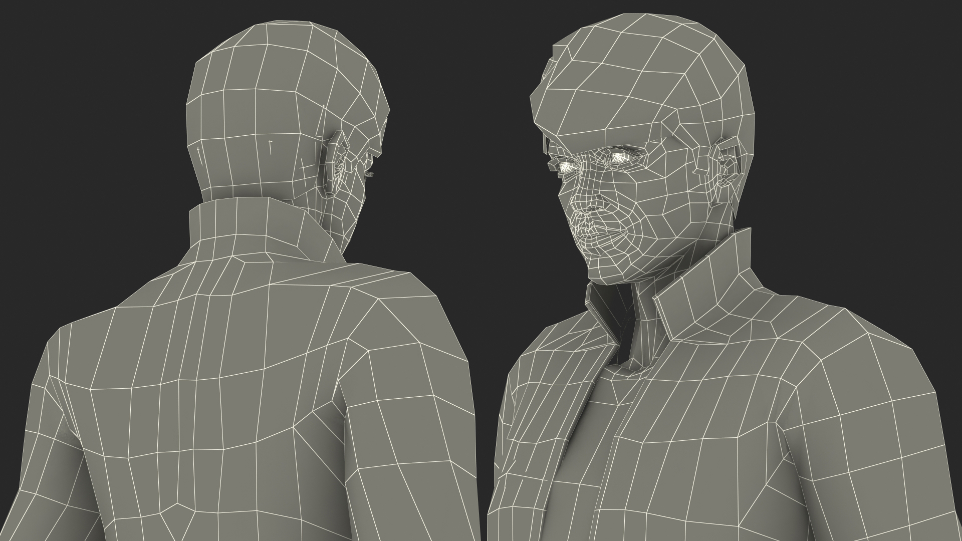 3D model Teenage Boy Street Clothes Standing Pose