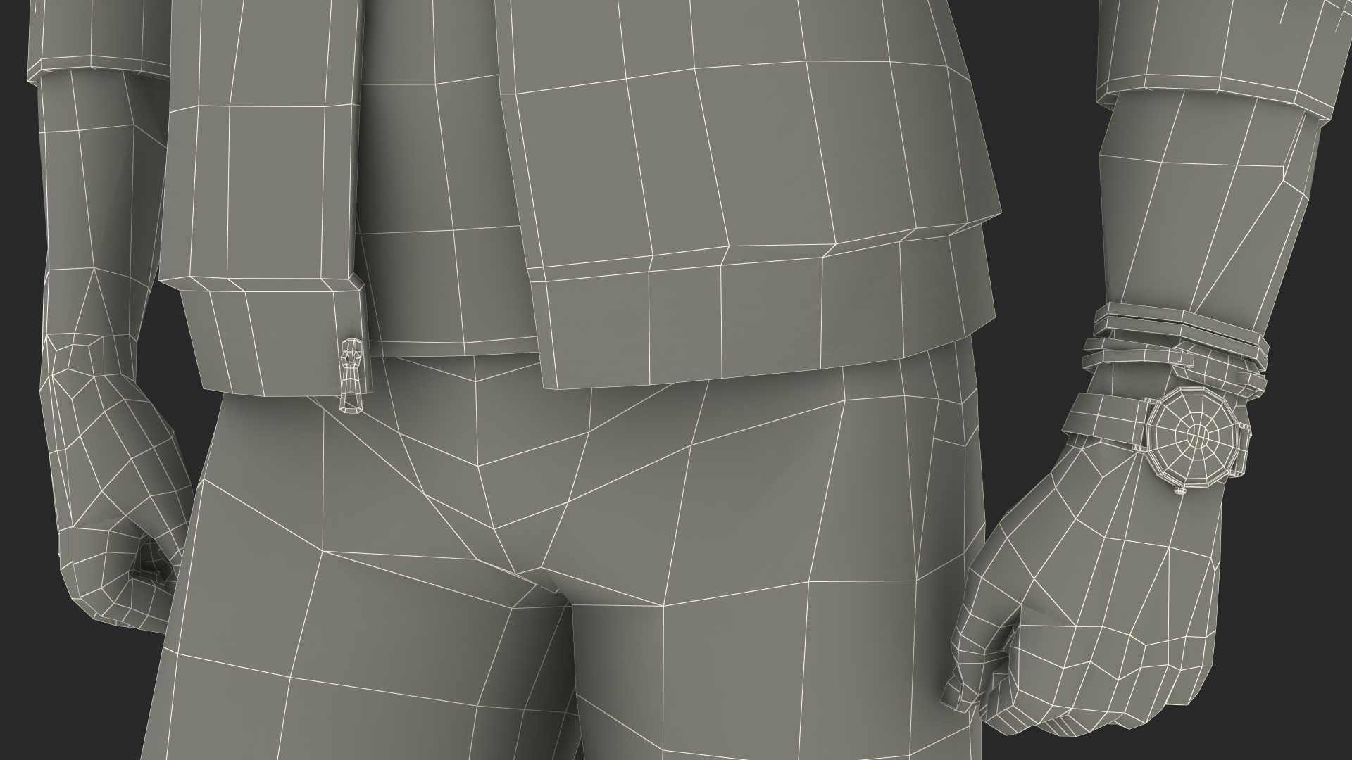 3D model Teenage Boy Street Clothes Standing Pose