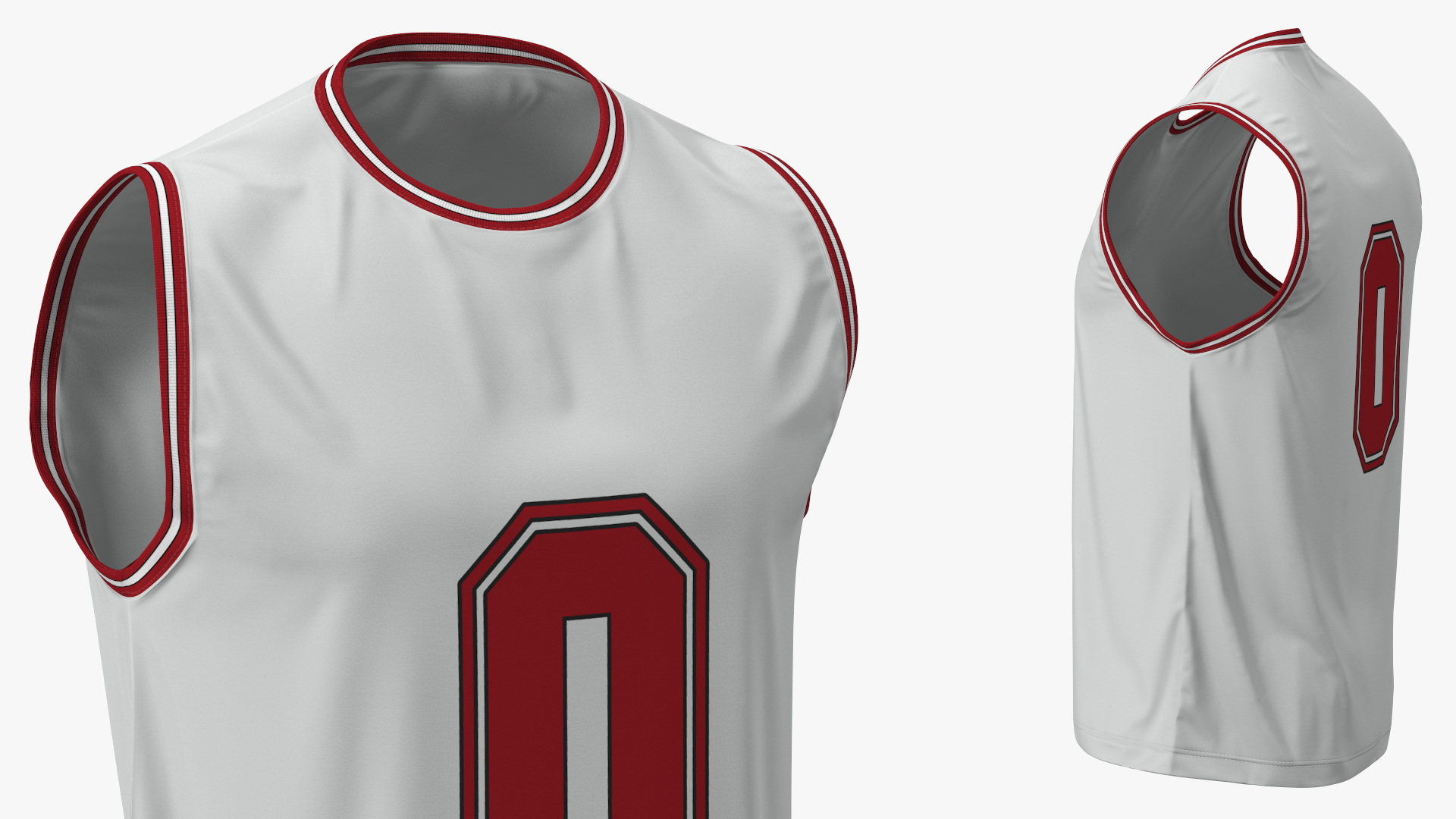 3D Athletic Sleeveless Jersey