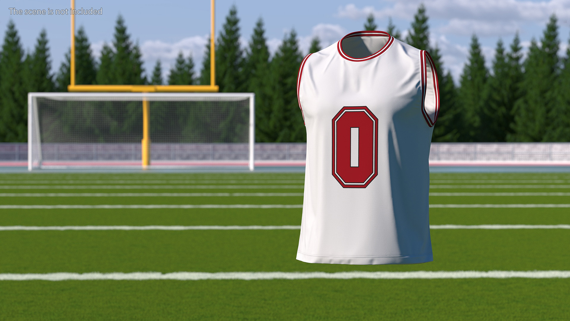 3D Athletic Sleeveless Jersey
