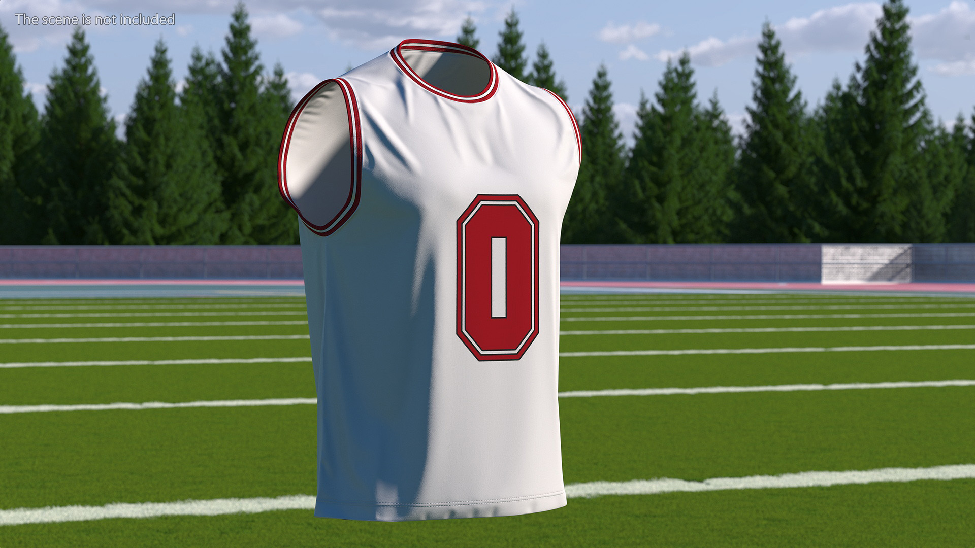 3D Athletic Sleeveless Jersey