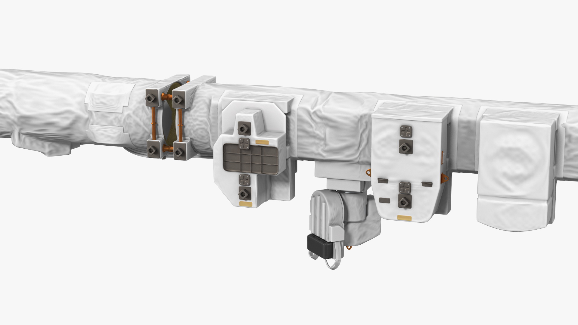 Canadarm2 ISS Remote Manipulator System 3D model