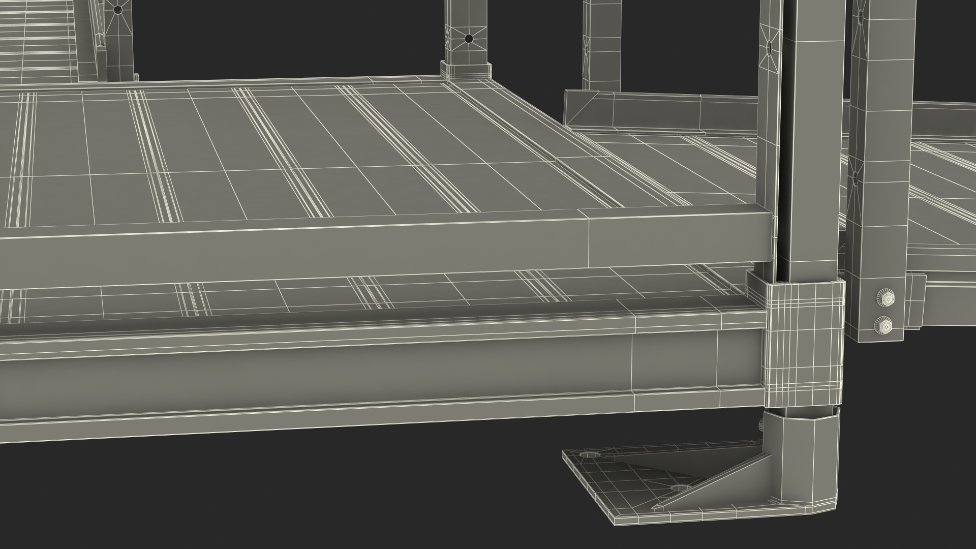 3D Aluminum Modular Wheelchair Ramp Set