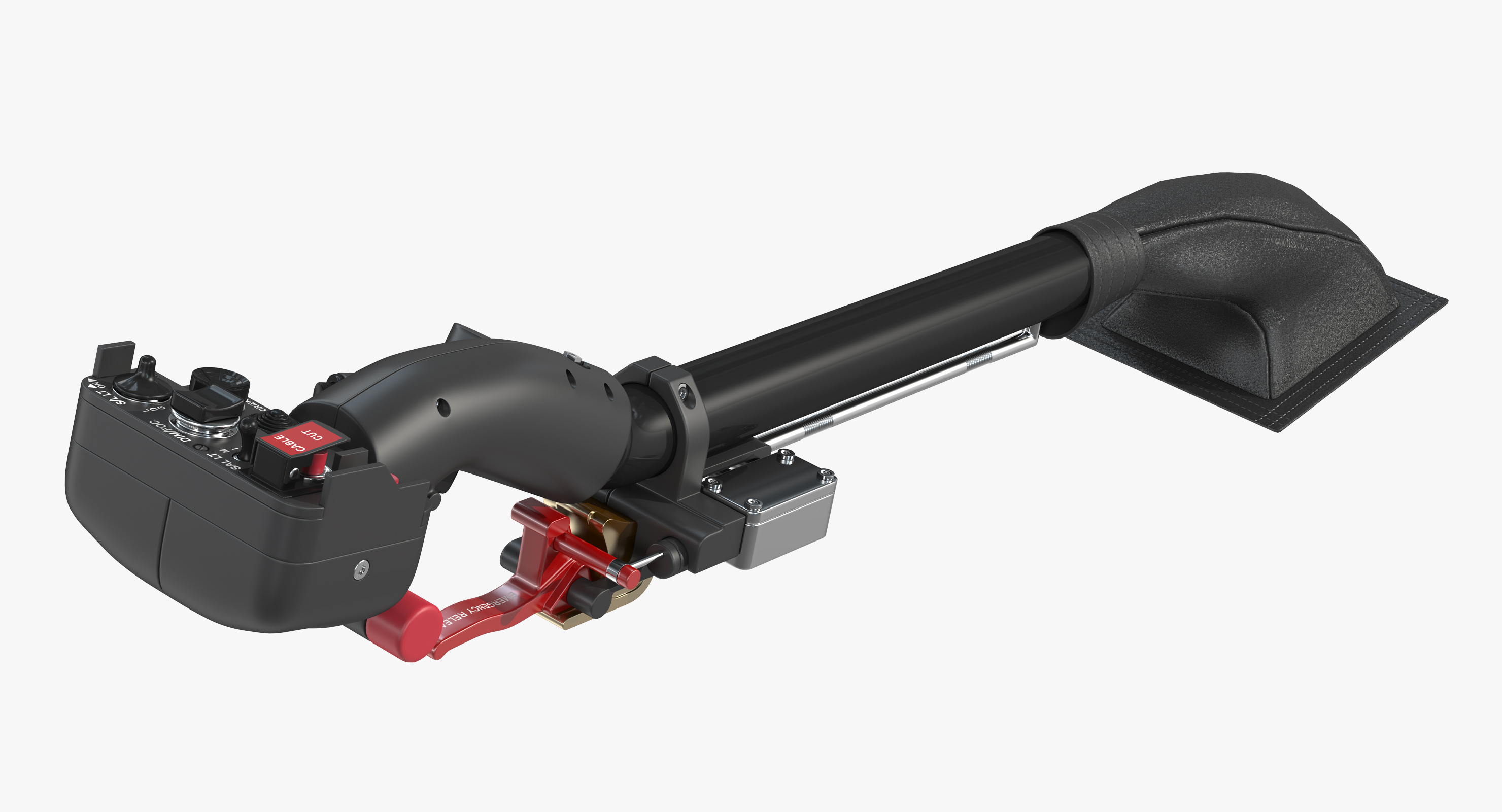 Helicopter Control Stick 3D model