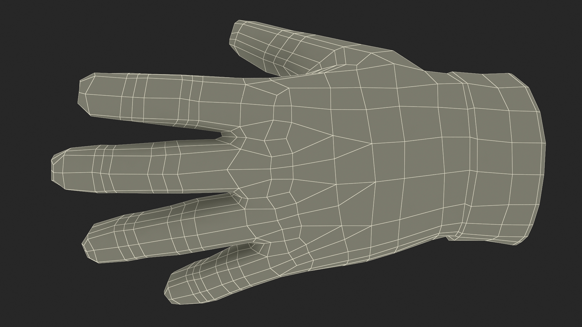 Black Gloves 3D