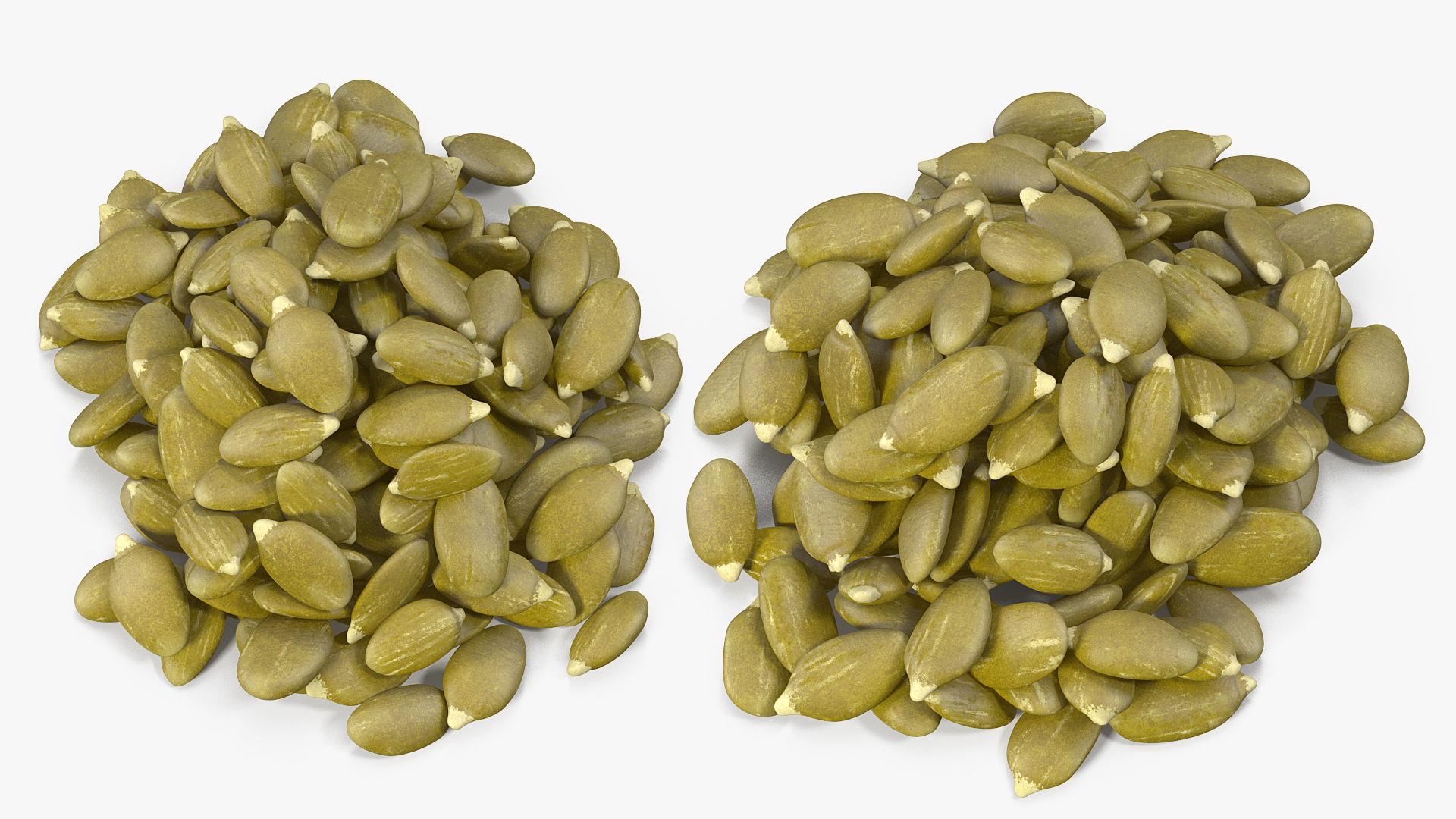 3D model Peeled Pumpkin Seeds