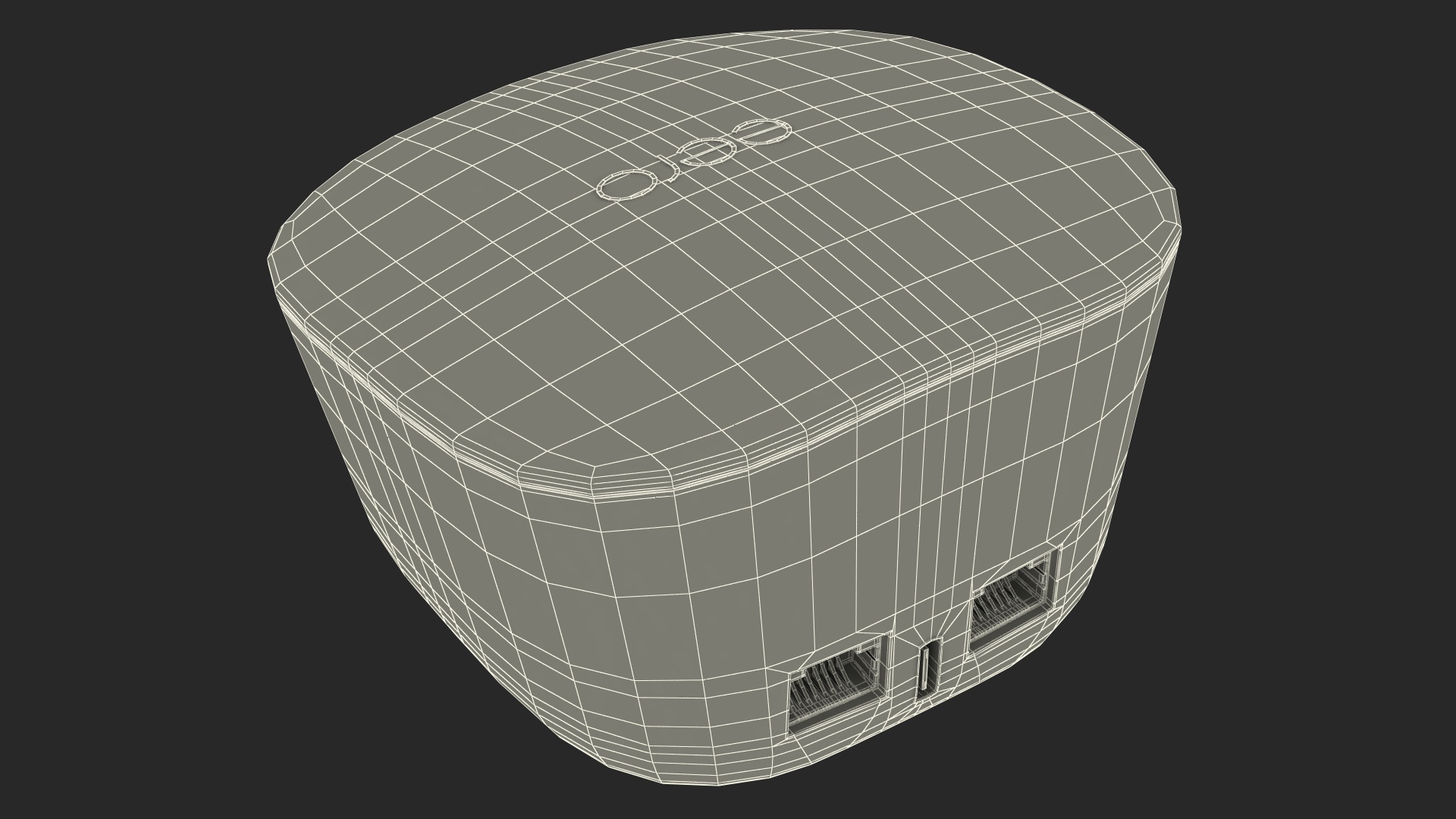 Mesh Wi-Fi System Amazon Eero 3D model