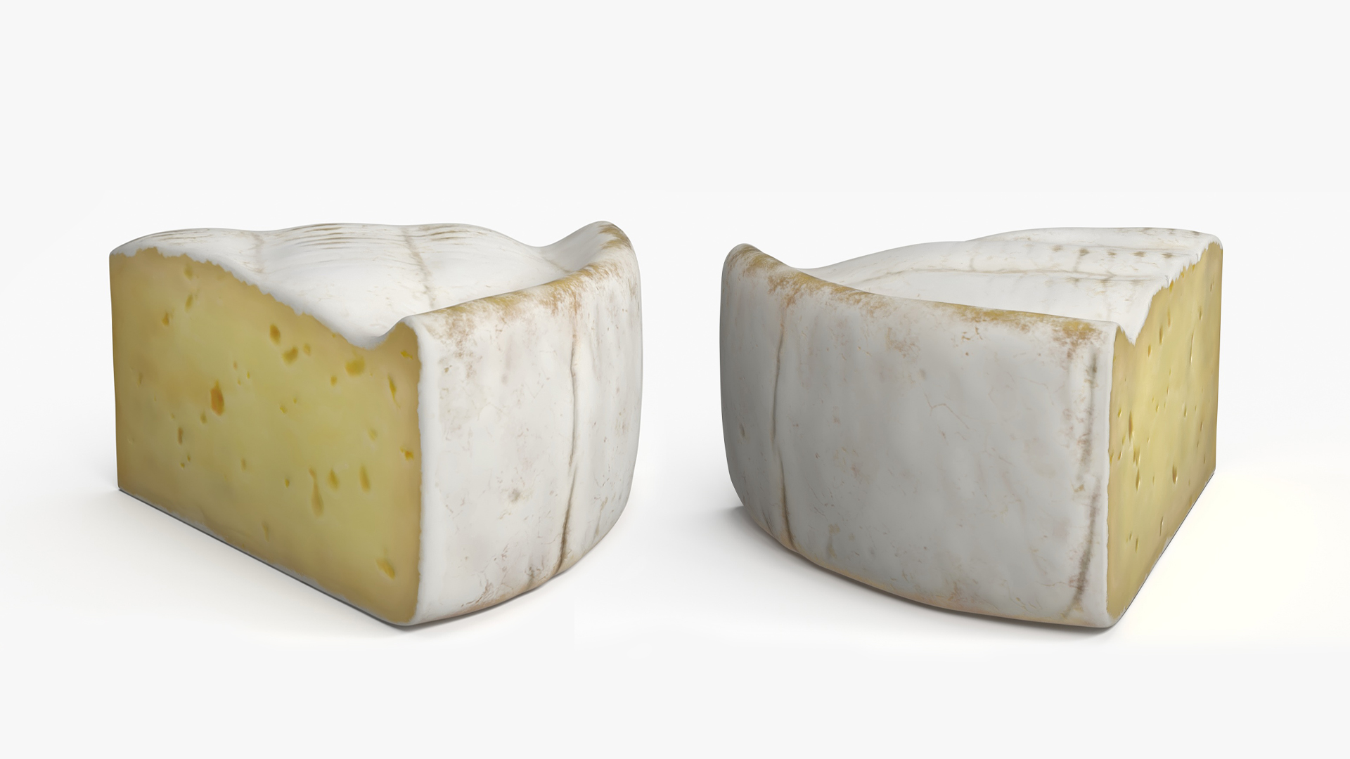 Brie Cheese Slice with Creamy Texture, view 5