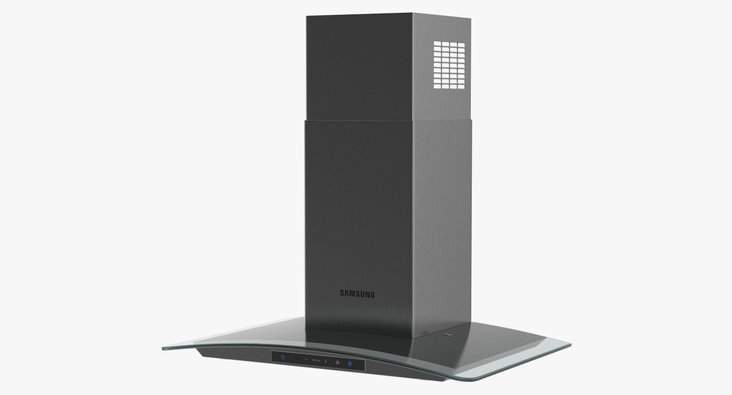 3D model Wall Mount Cooker Hood Samsung
