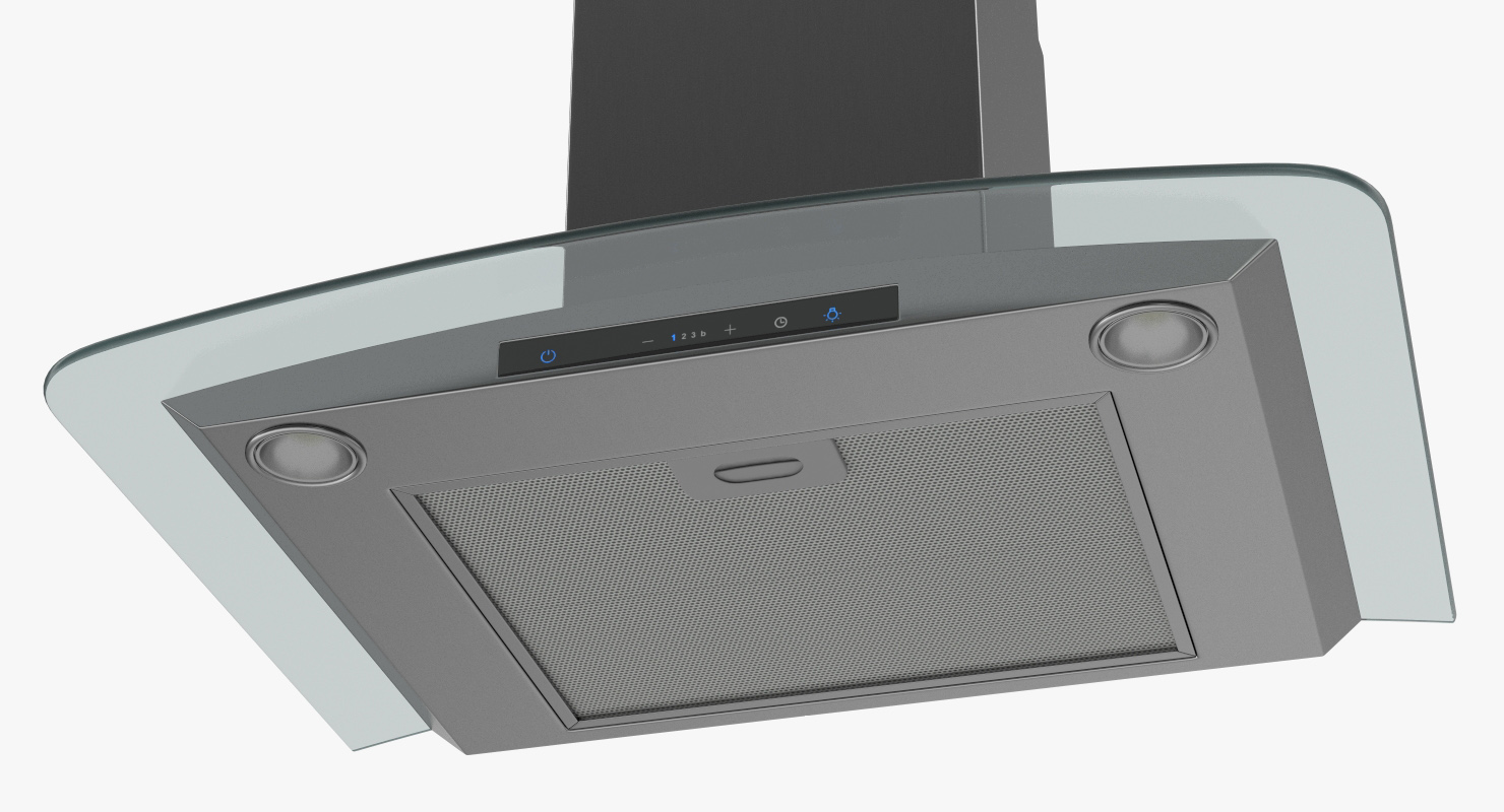 3D model Wall Mount Cooker Hood Samsung