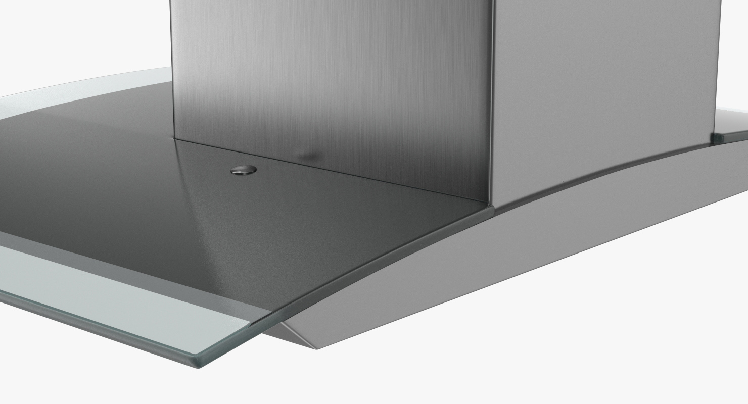 3D model Wall Mount Cooker Hood Samsung