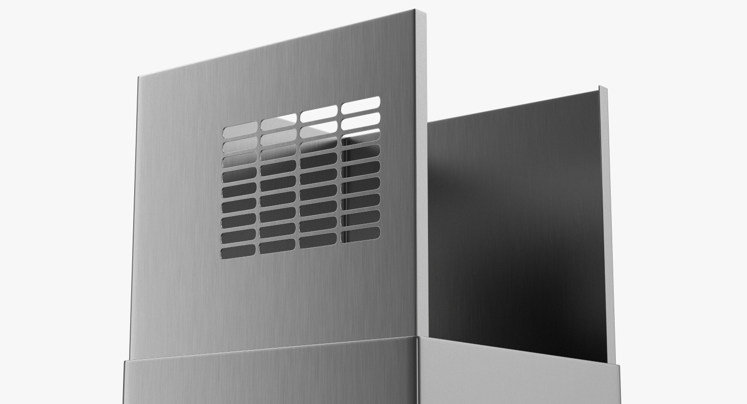 3D model Wall Mount Cooker Hood Samsung