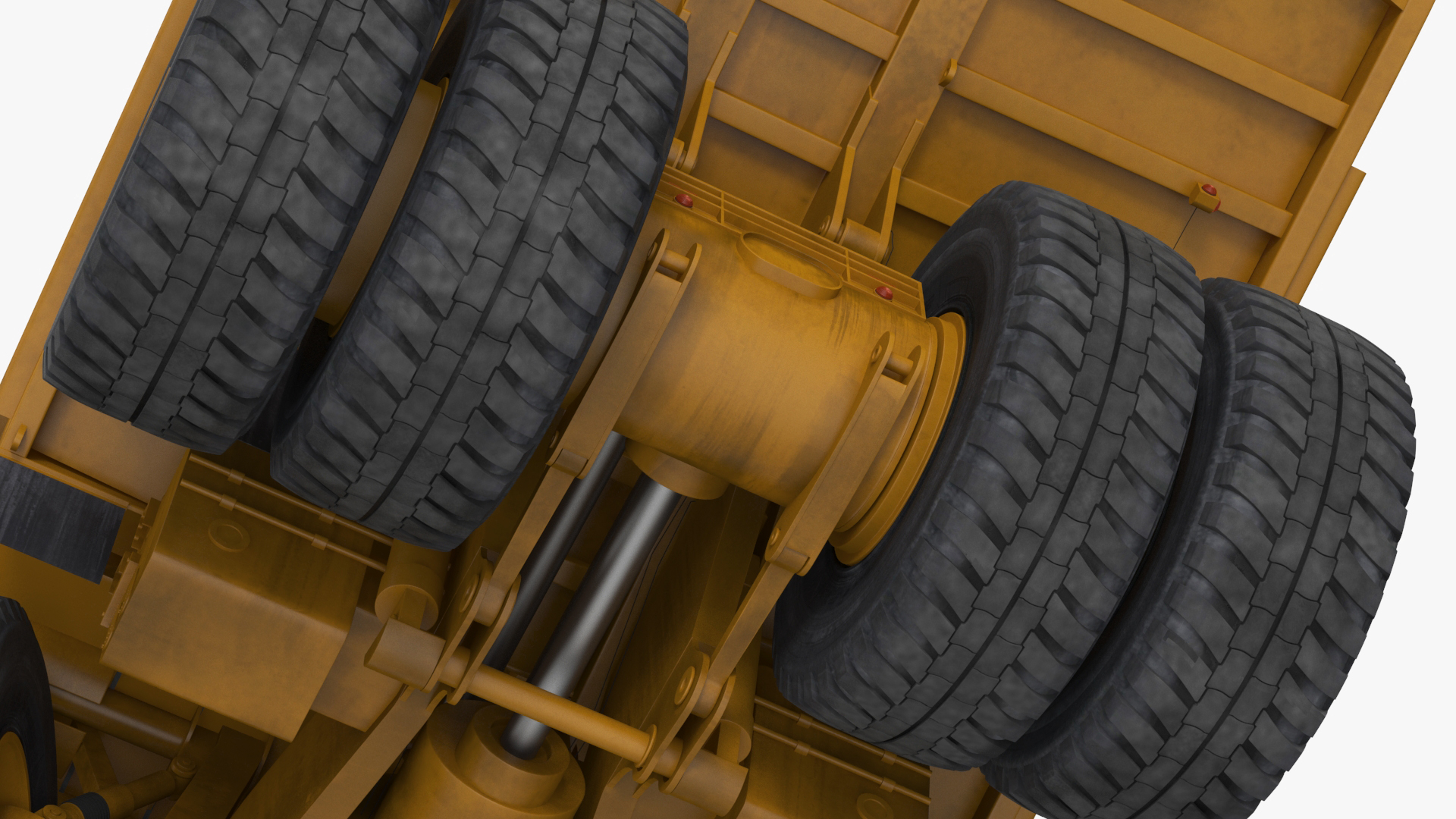 3D Mining Dump Truck Rigged for Cinema 4D model