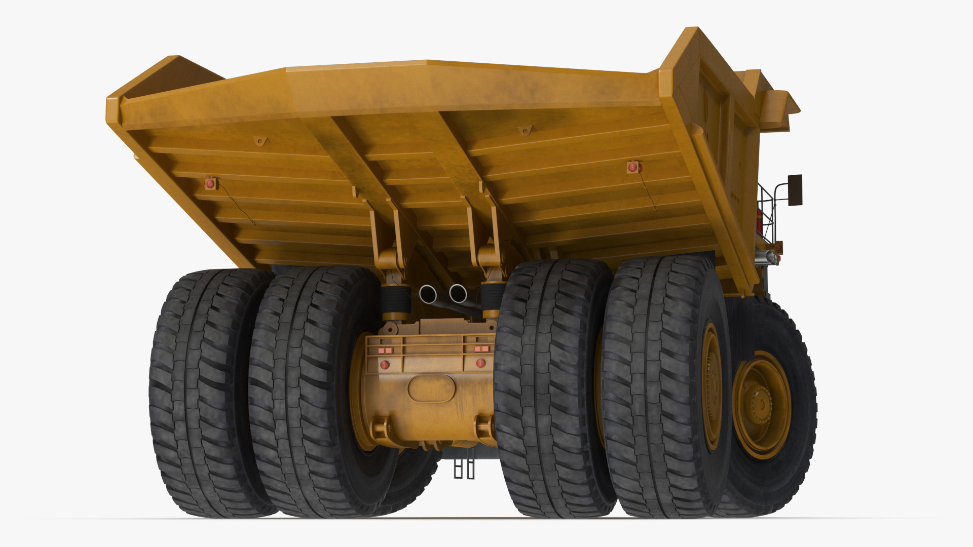 3D Mining Dump Truck Rigged for Cinema 4D model