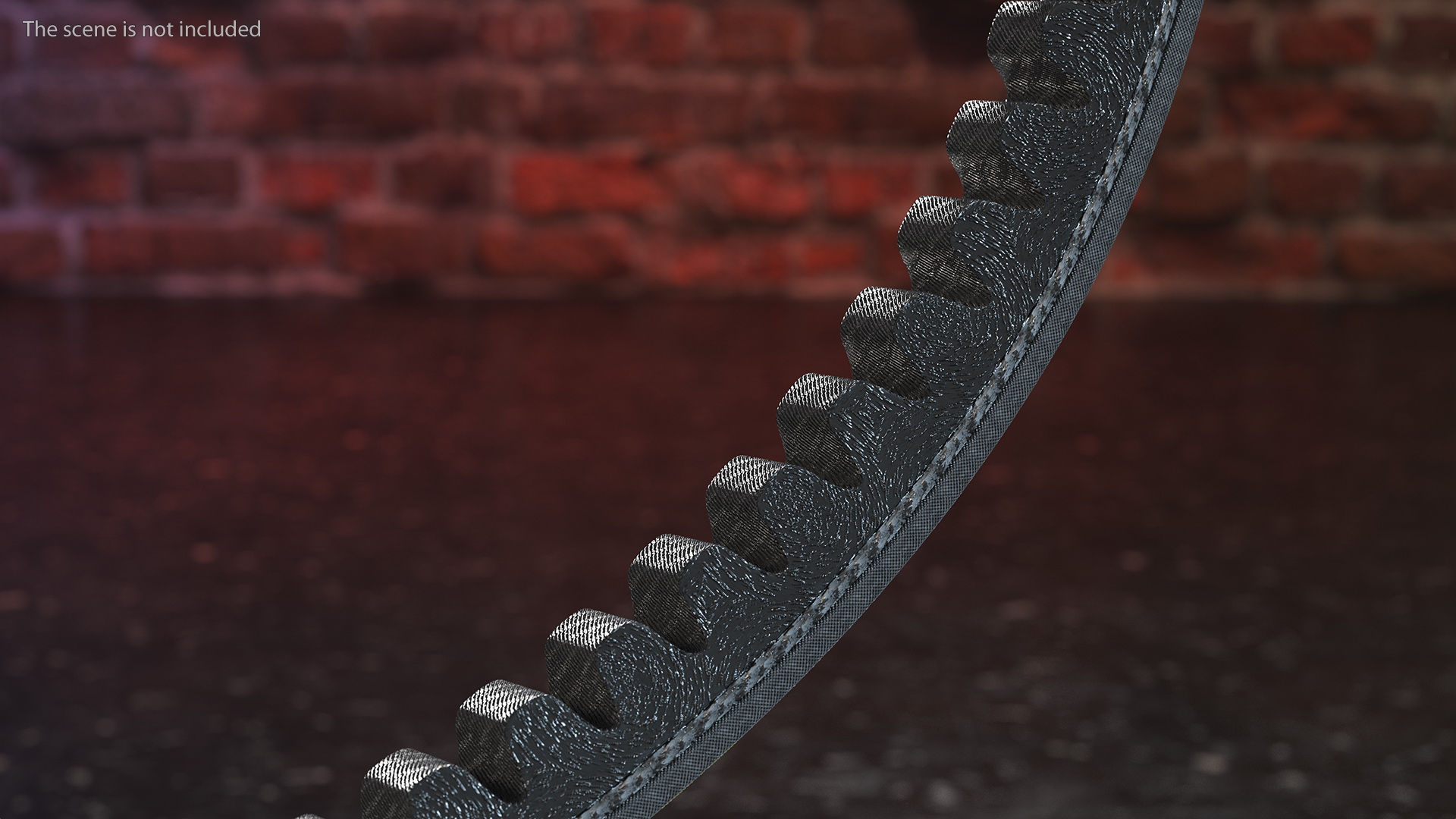 Accessory Drive V Belt 3D