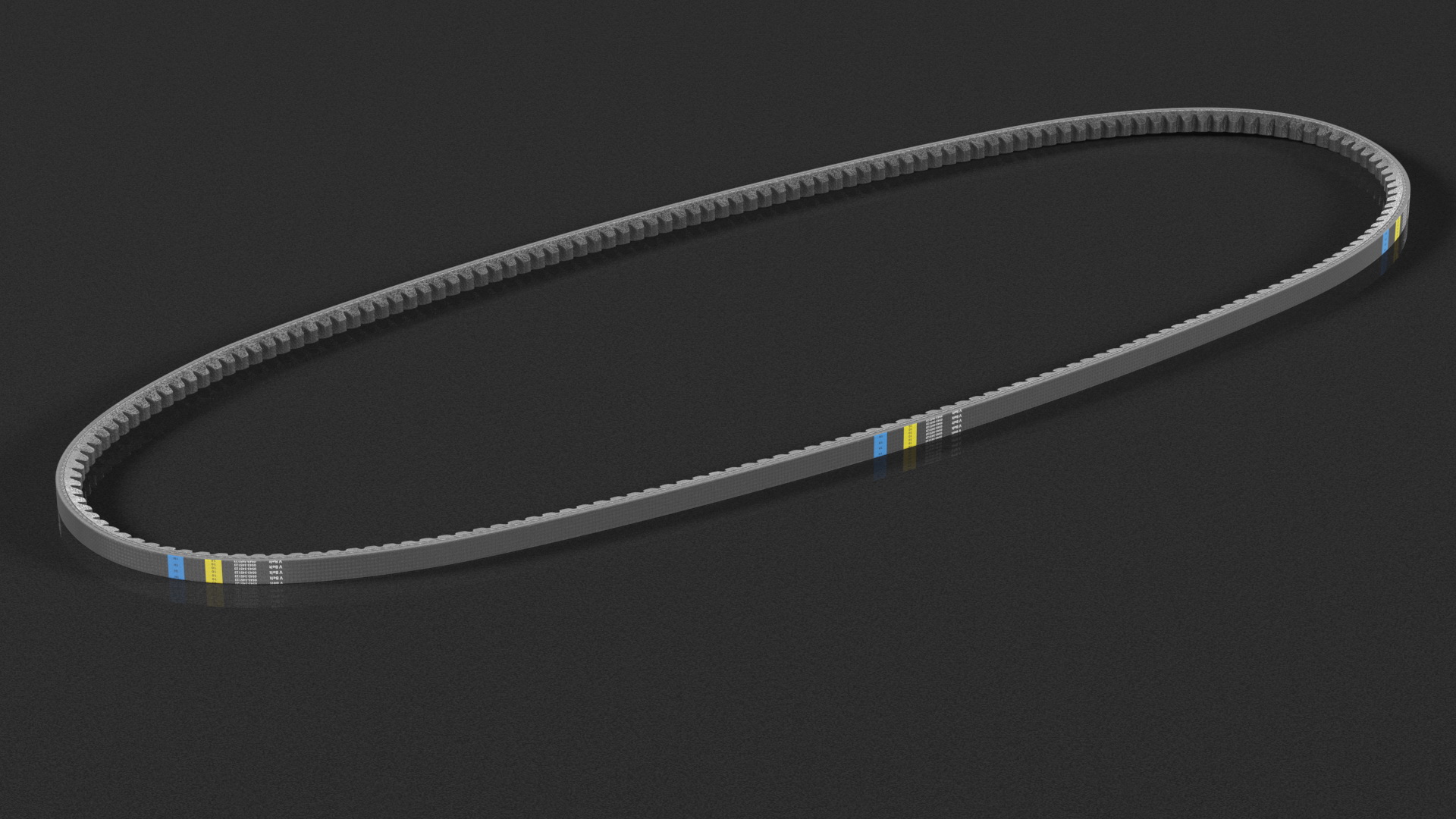Accessory Drive V Belt 3D