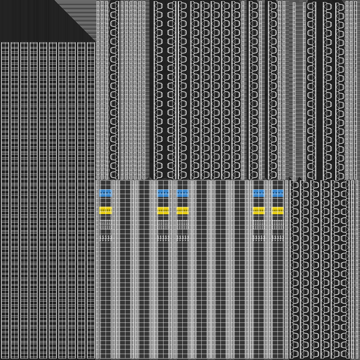 Accessory Drive V Belt 3D