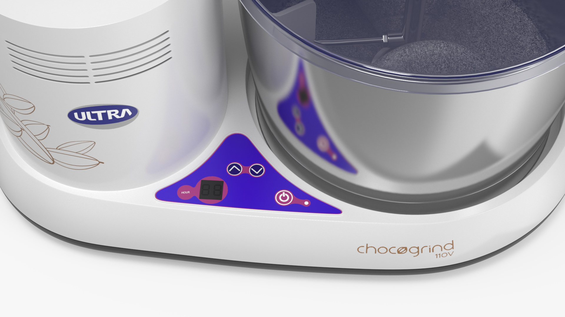 3D Chocolate Melangeur Elgi Ultra Chocogrind 110V Blue
