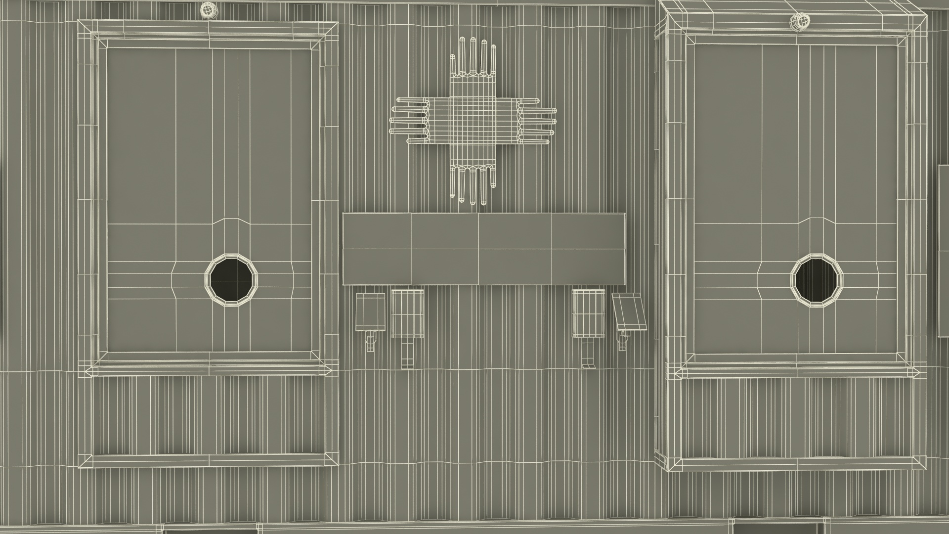 Modular Healthcare Facilities Container 3D model