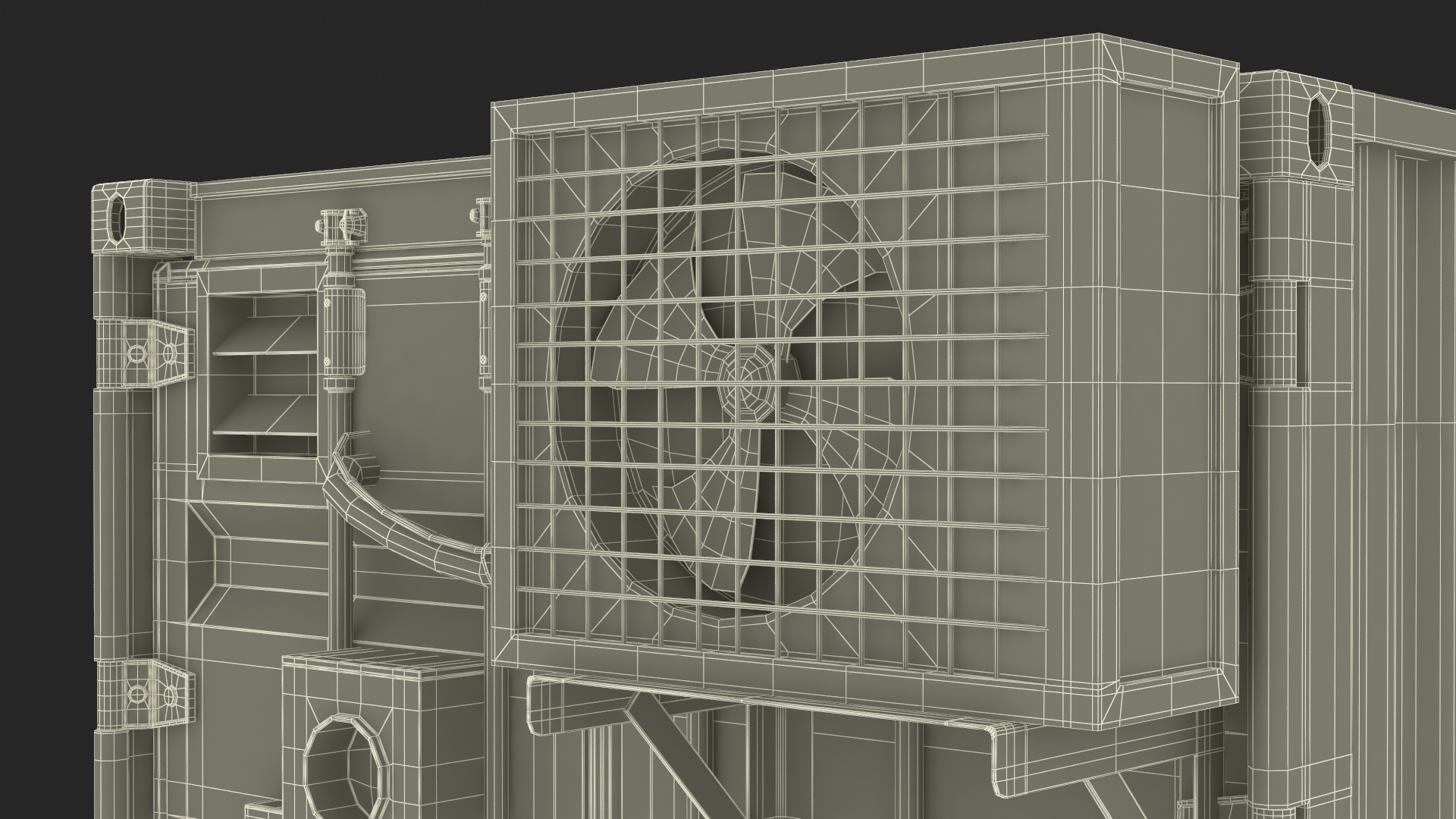 Modular Healthcare Facilities Container 3D model