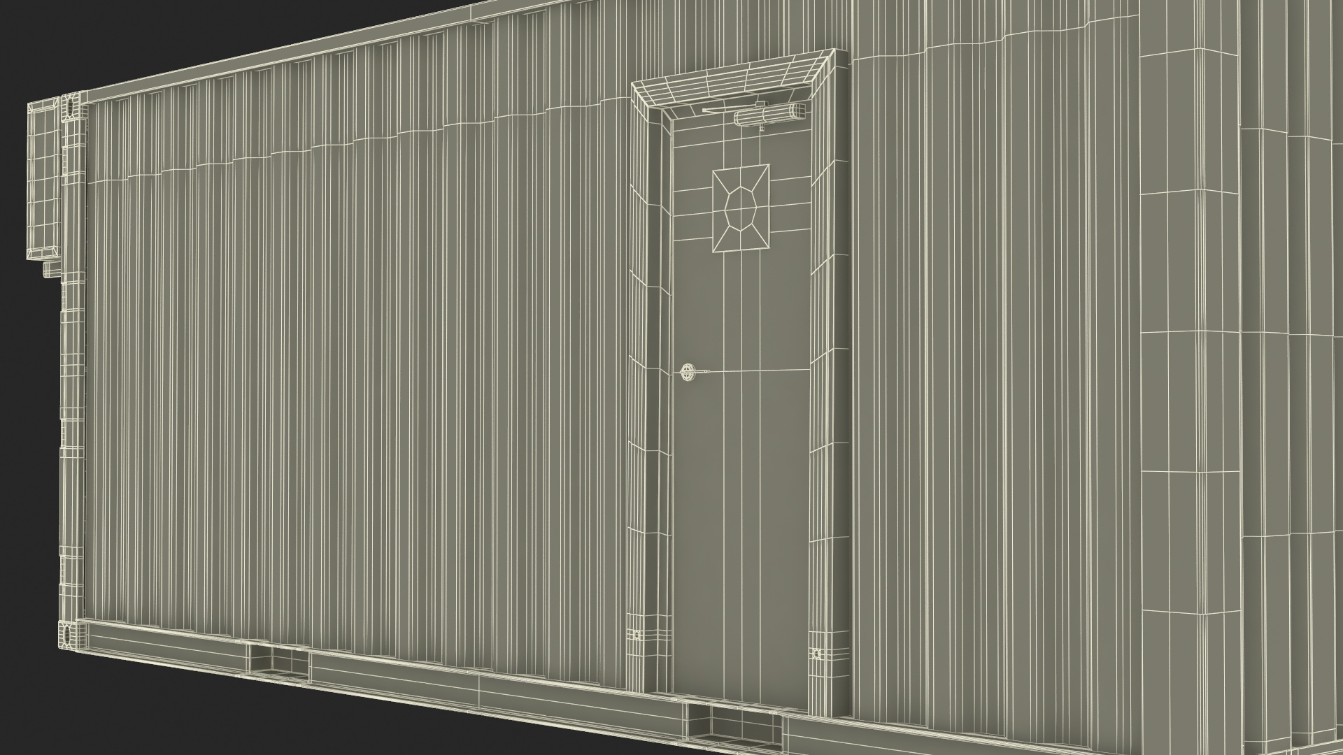 Modular Healthcare Facilities Container 3D model