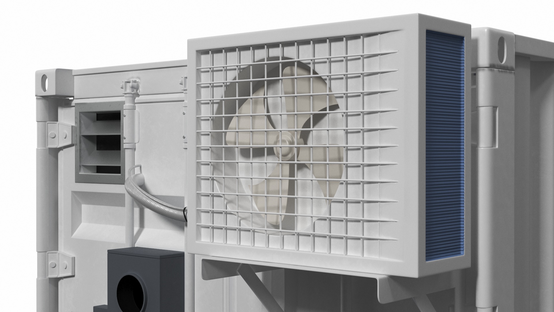 Modular Healthcare Facilities Container 3D model