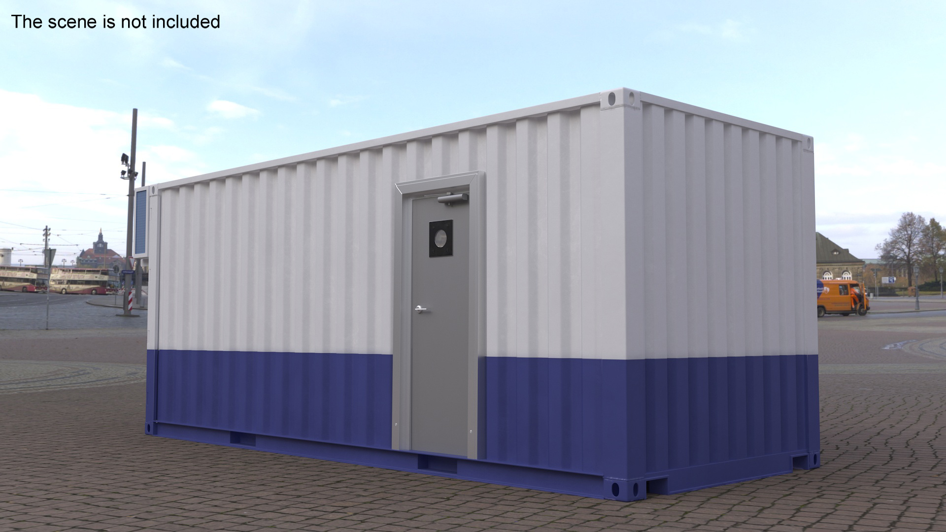 Modular Healthcare Facilities Container 3D model