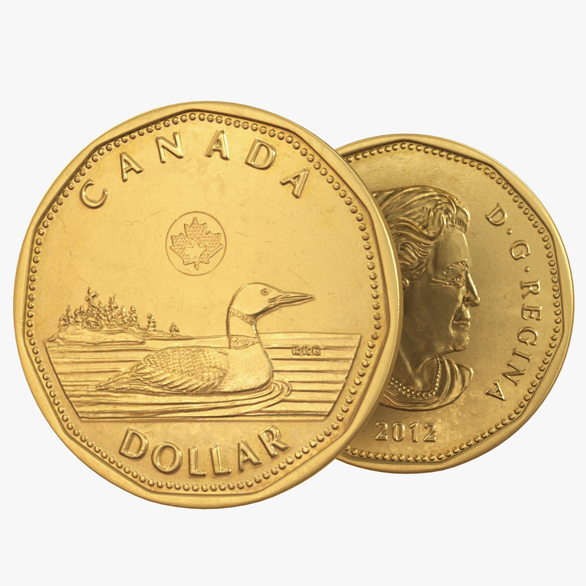 Canadian Dollar Coin Loonie