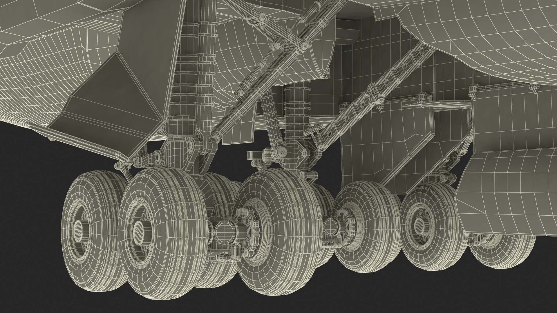 3D USA President Aircraft Boeing E4B model