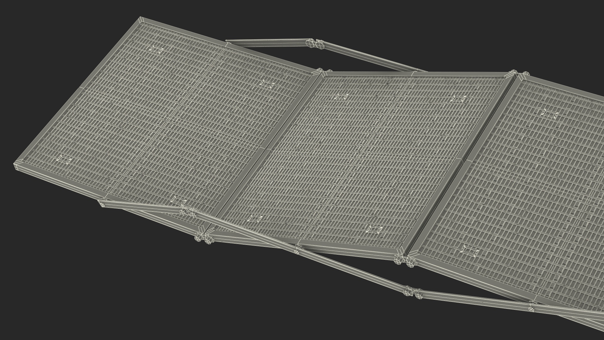 3D GPS Satellite Block IIF model